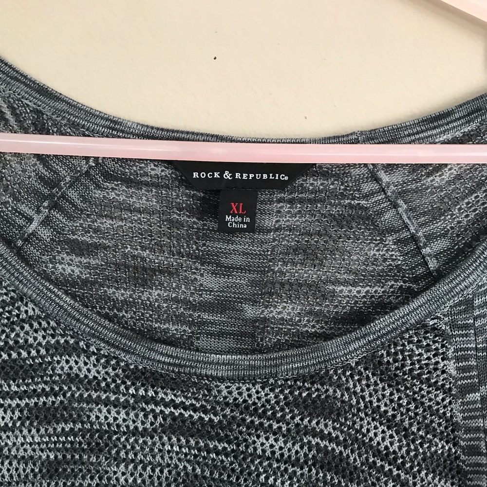 SOLD Rock & Republic asymmetrical gray light - Picture 4 of 8